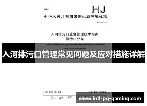 入河排污口管理常见问题及应对措施详解